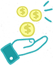 coins on hand