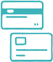 payment card outline