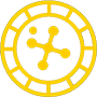 roulette icon yellow