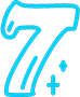 sevel slot symbol blue